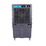 Cine Gold Magic Cool 150 LTR Heavy Duty Desert Air Cooler For Home/Office With Honeycomb Cooling & Auto Swing Technology, Powerful Air Throw & 3-Speed Control With Top Ice Chamber (Dark Grey)
