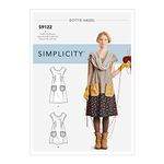 SIMPLICITY Sewing Pattern S9122 Misses' Dresses, Various, A (XS-S-M-L-XL)