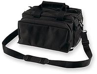 Bulldog Cases Deluxe Range Bag with Strap (Black), Medium