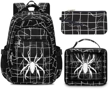 AYoXin Boys Backpack with Lunch Box for Kids Age 6-8 8-10 10-12 School Bag for Middle High School Primary Preppy Bookbag