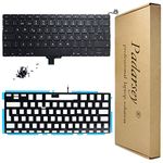 Padarsey New Laptop Replacement Backlit Backlight Keyboard with 80 PCE Screws Spanish ESPA¥OL Spanish Teclado for MacBook Pro Unibody 13-inch A1278 2008 2009 2010 2011 2012 2013 2014 2015 Year