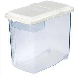 JapanBargain, Large Japanese Plastic Rice Storage Container Pet Dry Food Container, Made in Japan, 10 kgs-22 lbs