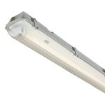 5Ft Single 58w Non Corrosive T8 Fluorescent Batten Fitting Indoor or Outdoor IP65 1500mm Weatherproof Fixture (Without Tube)