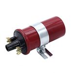 TAKPART 12V Red Sports Ignition Coil Compatible with Lucas DLB105 DLB105