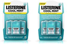 Listerine Pocketpaks, Cool Mint, 72