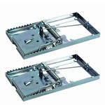 AMMASIO Rat Killing Machine – Pack of 2 | Heavy Duty Mouse Snap Traps for Rats and Mice | Effective Rodent Killer for Home, Office, and Kitchen | Reusable and Easy-to-Set Rat Traps