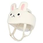 Baby Protective Cap, Cute Cotton Helmet for Toddlers, Effectively Prevent Baby's Head from Impacts and Contusions (Rabbit)