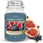 Yankee Candle Scented Candle | Mulberry and Fig Delight Large Jar Candle | Long Burning Candles: up to 150 Hours