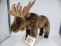 Webkinz Signature Moose with Tradin