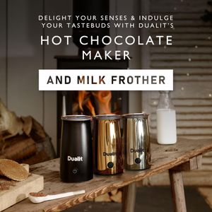 Dualit Hot Chocolate Maker – 340ml Electric Drink Frother
