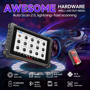 Autel MaxiSYS MS906pro TS Car Diagnostic Scanner – ECU Coding, 36+ Services, CAN FD, FCA, OS 10