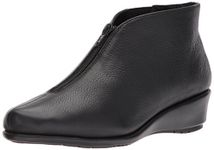 Aerosoles Women's Allowance Ankle Boot, Black Leather, 7 M US