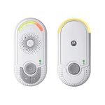 Motorola MBP8 Audio Baby Monitor with Wall Plug Baby and Parent Unit