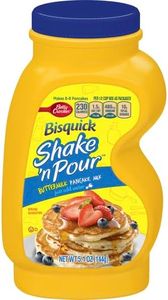 Bisquick Shake'N Pour Buttermilk Pancake Mix, 5.1- ounce Containers (Pack of 6)