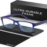 IBOANN Men blue light glasses, 20+ $ range Blue light glasses Dark Blue 1
