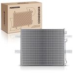 A-Premium Air Conditioning A/C Condenser Compatible with Dodge Ram 2500, Ram 3500, 2003 2004 2005 2006, L6 5.9L