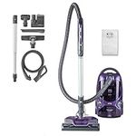 Kenmore 600 Series Friendly Lightweight Bagged Canister Vacuum with Pet PowerMate, Pop-N-Go Brush, 2 Motors, HEPA Filter, Aluminum Telescoping Wand, Retractable Cord and 4 Cleaning Tools, Purple