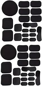 Universal Helmet Padding Kits, Outdoor Helmet Replacement Foam Pads Set Accessories Mats for Fast Mich ACH USMC PASGT Helmet (2 Pack Black)