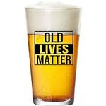 CASUVEA Old Lives Matter Beer Glass