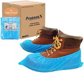 ProtectX Disposable Shoe & Boot Covers, XL Extra Large, 2000-pack (1000 pairs), Waterproof, Slip Resistant, Durable CPE plastic, Fits up to Men’s 14 US Size and All Women’s US Size Shoes