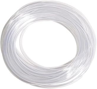 QuQuyi PVC Vinyl Tubing Industrial Grade Plastic Tube, 1/8"ID X 3/16"OD Clear Heavy Duty Tube Hose, 32.8FT