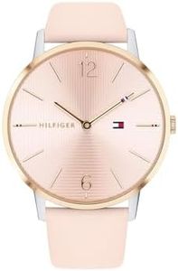 Tommy Hilfiger Reloj Analógico de Cuarzo para mujer con Correa en piel Rosa - 1781973