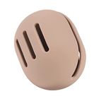 MAYCREATE® Makeup Sponge Holder Case Cute Silicone Beauty Blender Sponge Holder Breathable Cosmetic Make Up Blender Storage Travel Case (Khaki)