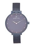 Daniel Klein Analog Blue Dial and Band Women's Stainless Steel Watch-DK11421-7