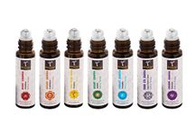 Charming Aura's 7 Chakra Balancing Roll-On Therapy Oil (10ML Each) - Blends of Pure & Natural Essential Oils - Gift Set for Chakra Healing, Meditation, Reiki, Yoga & Aromatherapy (Combo of all 7 Chakras)