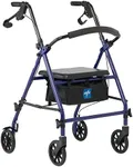 Medline Rollator Walker with Seat,