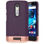 Motorola Droid TURBO 2 Case, Encased (SlimSHIELD Edition) Ultra Slim Cover (full coverage) Hybrid Slider Shell (Royal Purple)