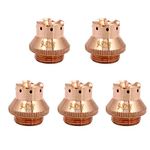 KEMAO 5Pcs 9-8258 Plasma Cutter Drag Shield Cup 120A Fit for Thermal Dynamics SL60/SL100 Plasma Cutting Torch Consumables