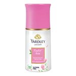 Yardley London English Rose Anti-Perspirant Deodorant Roll-On| Body Deodorant Roll-On For Women| 48-Hour Active Sweat Protection| Alcohol-Free | 50ml