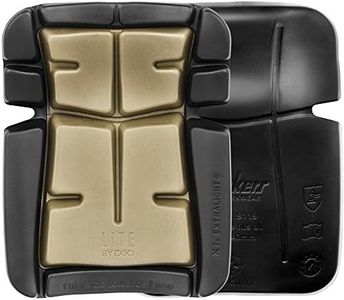 Snickers 91190414000 One Size"D3O Lite" Floor Layer Kneepads - Black/Sand