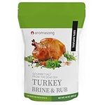 Aromasong Turkey Brine - 100% Natural - 2 LB - For Wet & Dry Brining. (Herbs De Provence seasoning) for Whole, Smoked, Oven-Roasted or Fried Turkey - Made in USA