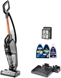 BISSELL® CrossWave® HydroSteam™ Wet Dry Vac, Multi-Purpose Vacuum, Wash, and Steam, Sanitize Formula Included, 35151, Multicolor, Upright