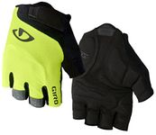 Giro Bravo Gel Bike Gloves yellow/black Glove size M 2019 Full finger bike gloves