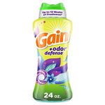 Gain Fireworks Odor Defense In-Wash Scent Booster, Super Fresh Blast Scent, 24 oz, HE Compatible