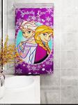 Athom Living Disney Frozen Cotton Bath Towel (350 GSM, 60x120 cm)