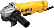 DEWALT Angle Grinder, 4.5 Inch, 11 Amp, 11,000 rpm, With Paddle Switch, Ergonomic Compact Design Grinder Tool (DWE402)