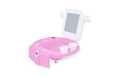 OKBABY Space - Mini Washbasin for Children, Attaches to Bathtub or Bidet - Fuchsia