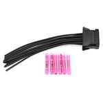 Blower Motor Resistor Wiring + Connector Blower Motor Resistor Wiring Pigtail Harness Repair Connector 05-10 7701209803