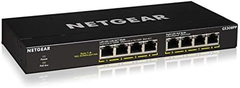 NETGEAR SOHO 8-Port PoE+ Gigabit Unmanaged Switch