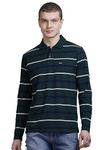 GODFREY Cotton Long Sleeves Collar t-Shirts for Men Size - Large (L / 40)