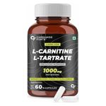 Carbamide Forte Carbamide Forte L Carnitine Supplement 1000mg Capsules for Men & Women | Pre Workout Supplement - 60 Veg Capsules