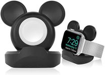 AXFEE Charger Stand for Apple Watch, Silicone Desk Stand Holder for iWatch, Charging Station Dock Holder Compatible with All Apple Watch Series Ultra/SE/8/7/6/5/4/3/2/1 (Not Include Charger)