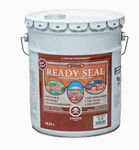 Ready Seal 525 5-Gallon Pail Dark Walnut Exterior Wood Stain and Sealer