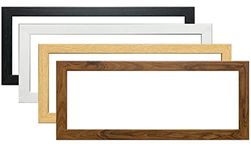 28x20Inch Panoramic Wall Hanging and Tabletop Photo/Picture Black Frames for Home Décor