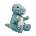 TCBunny Baby Dinosaur Bedtime Stuffed Animal Plush Toy 12", Gifts for Birthday, Valentine, Christmas (T-Rex, Blue)