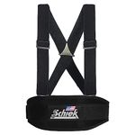 Schiek Model 4006 Support Belt with Suspenders - Back Support Belt for Men and Women - Back Support Brace